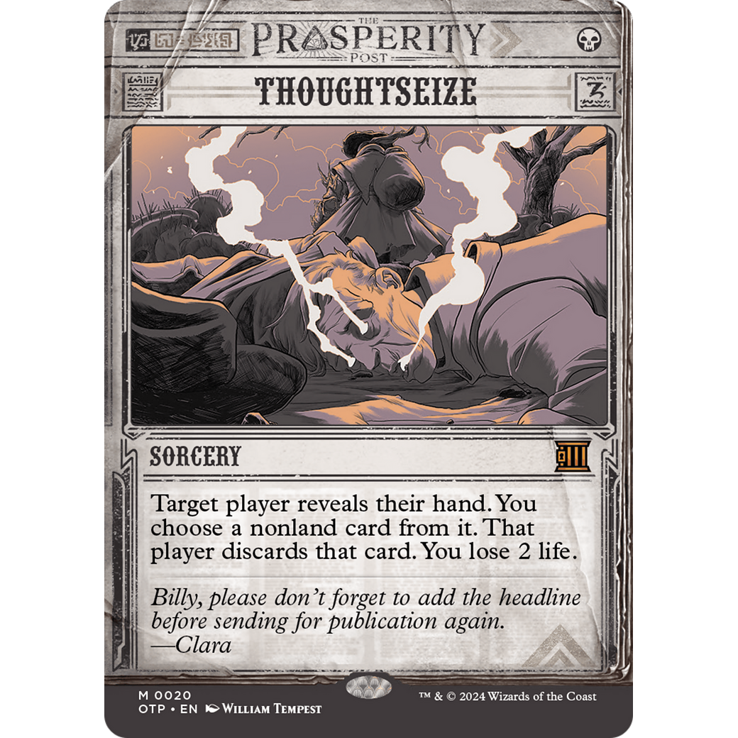 Thoughtseize (OTP-020) - Breaking News: (Showcase) (Borderless)