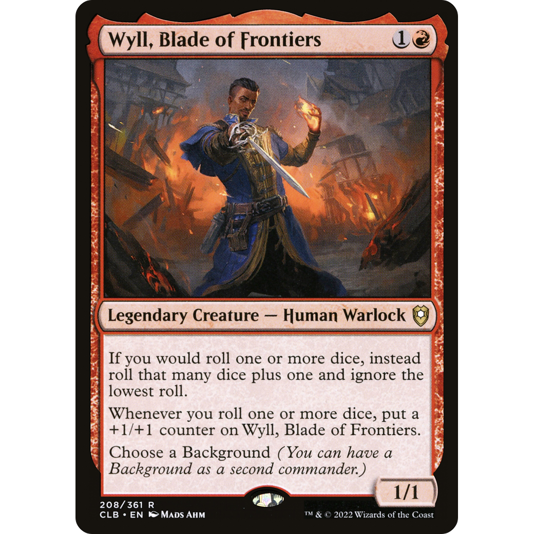 Wyll, Blade of Frontiers (CLB-208) - Commander Legends: Battle for Baldur's Gate