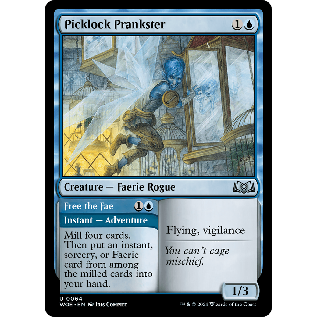 Picklock Prankster // Free the Fae (WOE-064) - Wilds of Eldraine