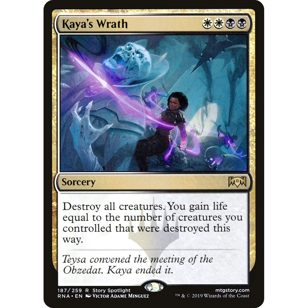 Kaya's Wrath (RNA-187) - Ravnica Allegiance