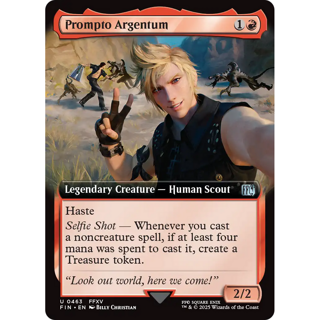 Prompto Argentum (FIN-463) - FINAL FANTASY: (Extended Art)