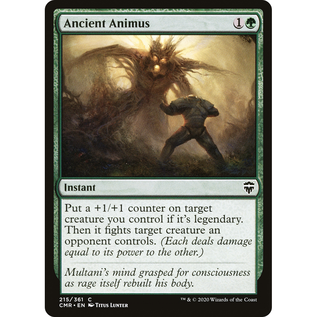 Ancient Animus (CMR-215) - Commander Legends Foil