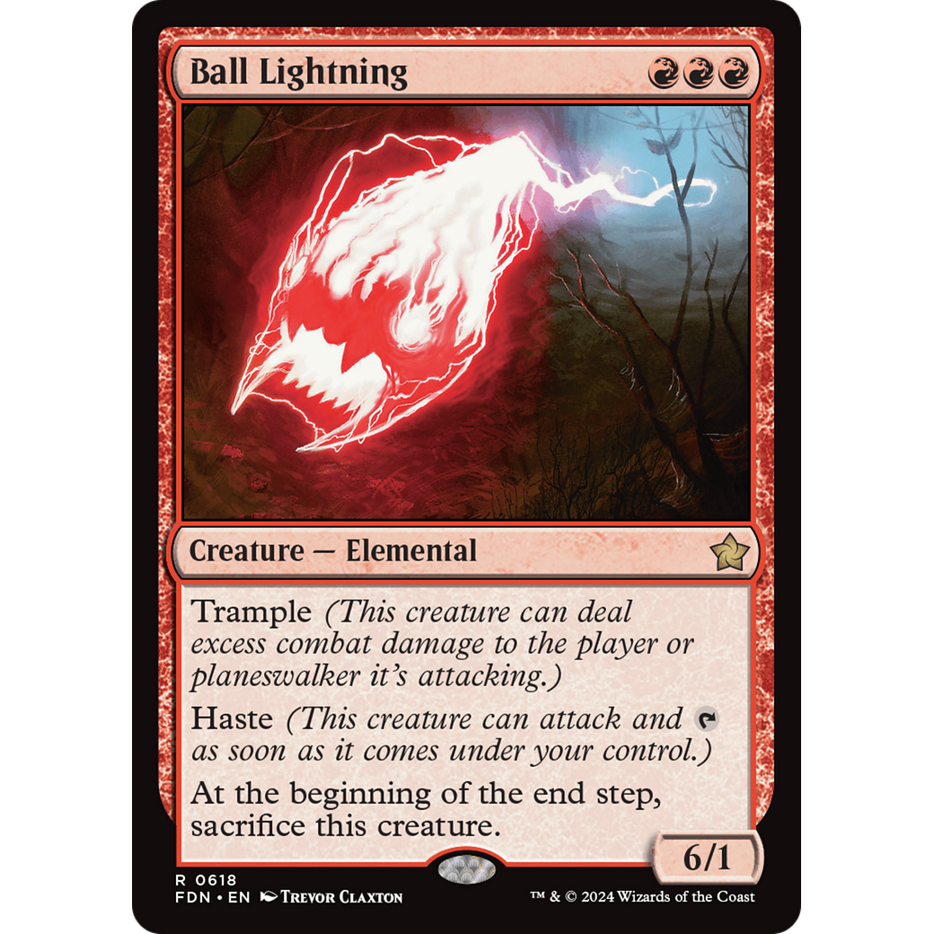 Ball Lightning (FDN-618) - Foundations