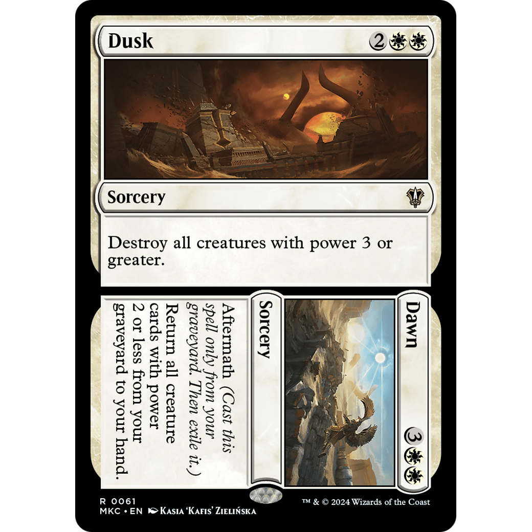 Dusk // Dawn (MKC-061) - Murders at Karlov Manor Commander