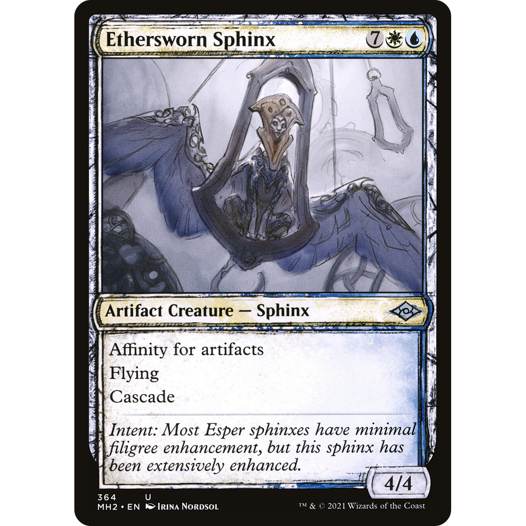 Ethersworn Sphinx (Showcase) (MH2-364) - Modern Horizons 2: (Showcase)