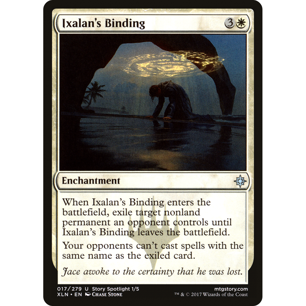 Ixalan's Binding (XLN-017) - Ixalan Foil
