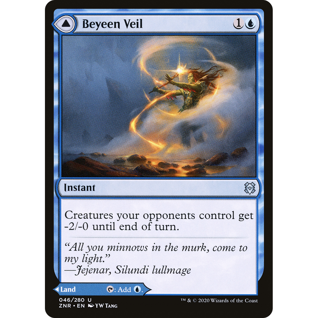 Beyeen Veil (ZNR-046) - Zendikar Rising Foil