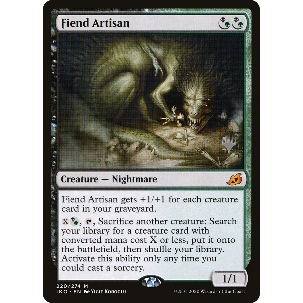 Fiend Artisan (PPIKO-220) - Ikoria: Lair of Behemoths Promos
