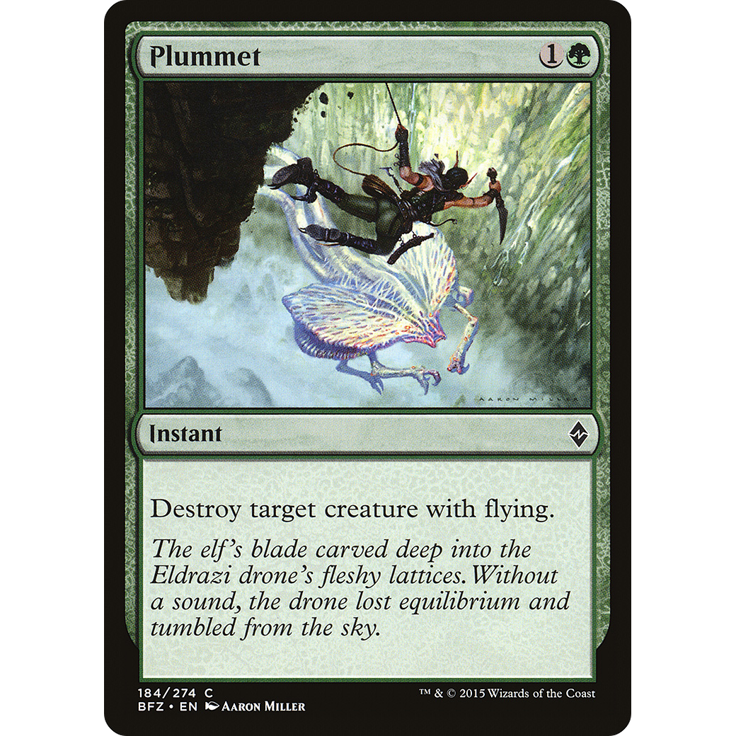 Plummet (BFZ-184) - Battle for Zendikar
