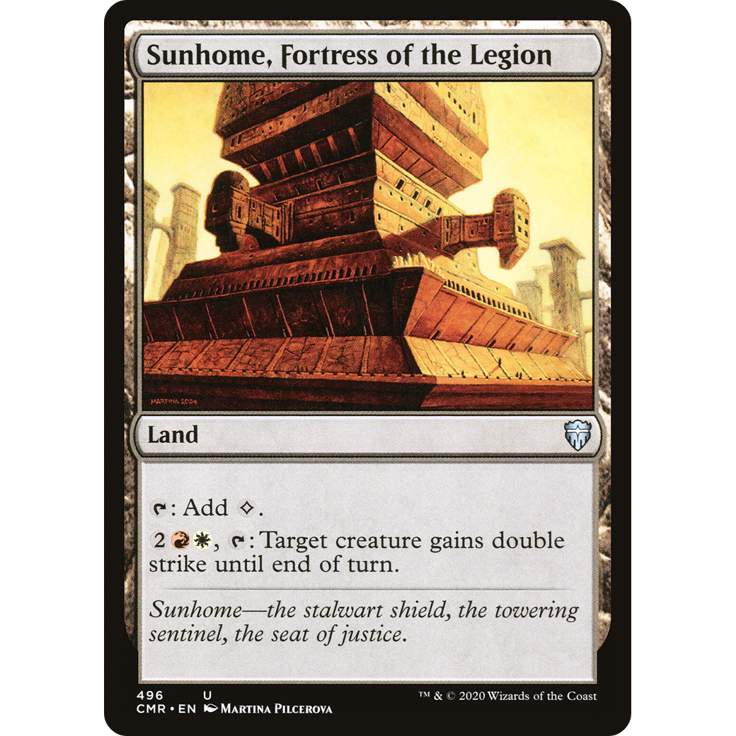 Sunhome, Fortress of the Legion (CMR-496) - Commander Legends