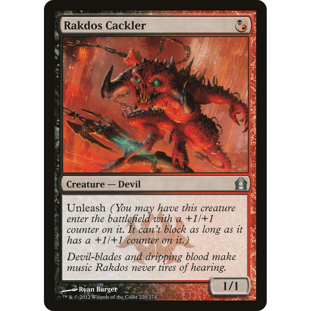 Rakdos Cackler (RTR-220) - Return to Ravnica