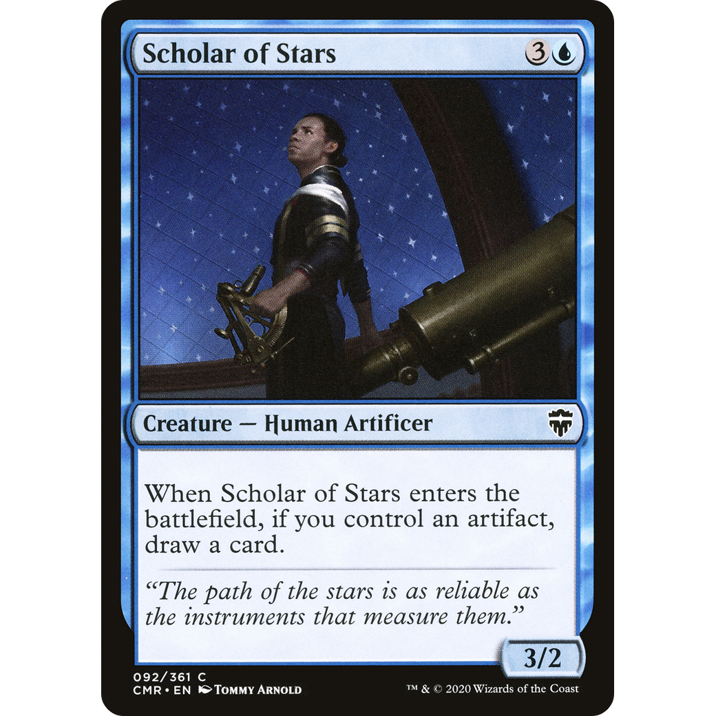 Scholar of Stars (CMR-092) - Commander Legends