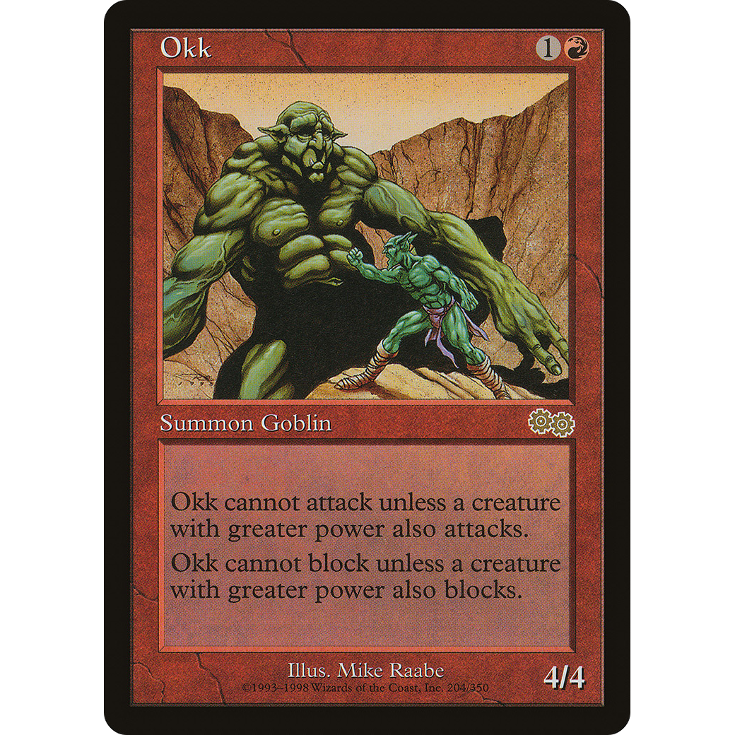 Okk (USG-204) - Urza's Saga