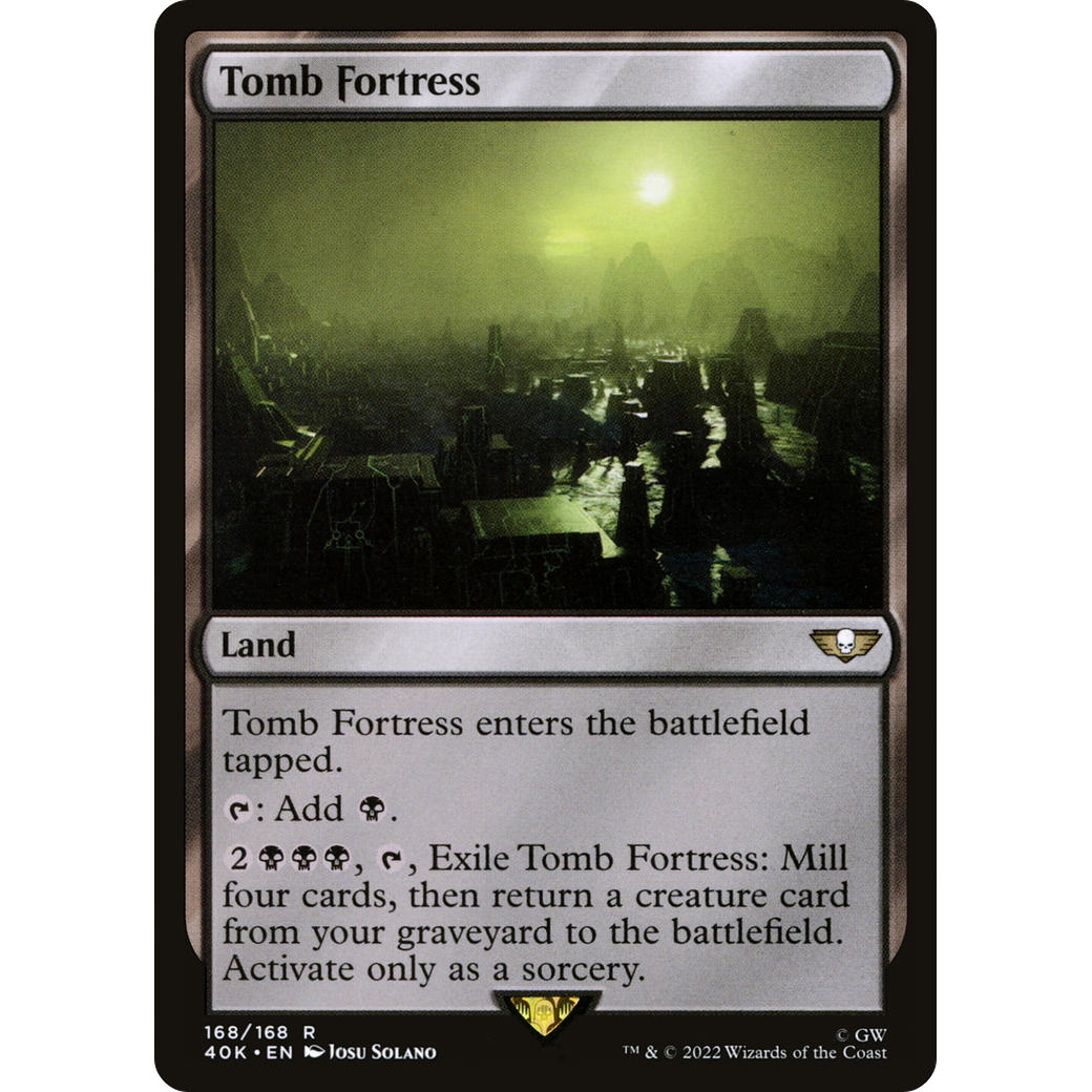 Tomb Fortress (40K-168) - Warhammer 40,000 Commander
