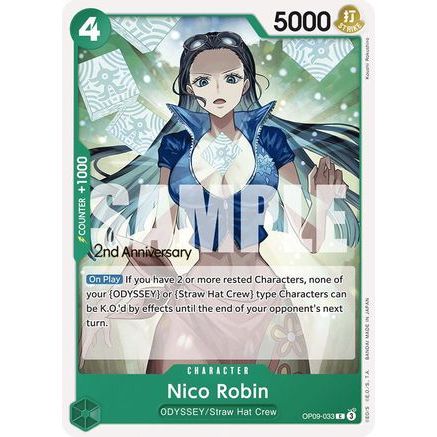 Nico Robin (033) (OP09-033) - Emperors in the New World: 2nd Anniversary Tournament Cards