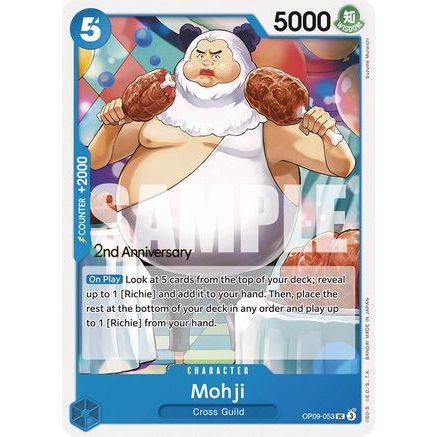 Mohji (OP09-053) - Emperors in the New World: 2nd Anniversary Tournament Cards