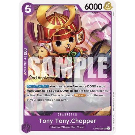 Tony Tony.Chopper (067) (OP09-068) - Emperors in the New World: 2nd Anniversary Tournament Cards