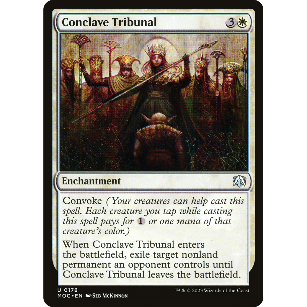 Conclave Tribunal (MOC-178) - March of the Machine Commander