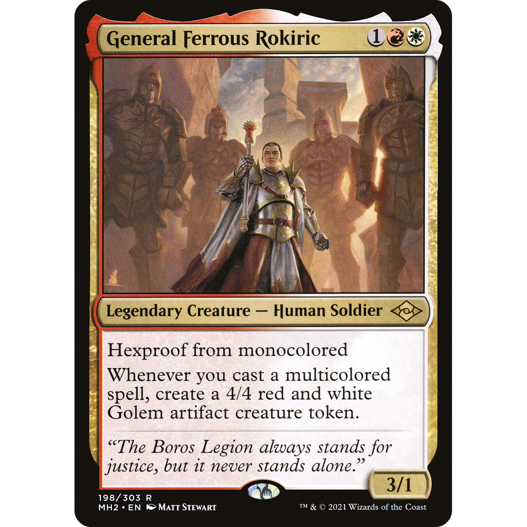 General Ferrous Rokiric (MH2-198) - Modern Horizons 2 Foil