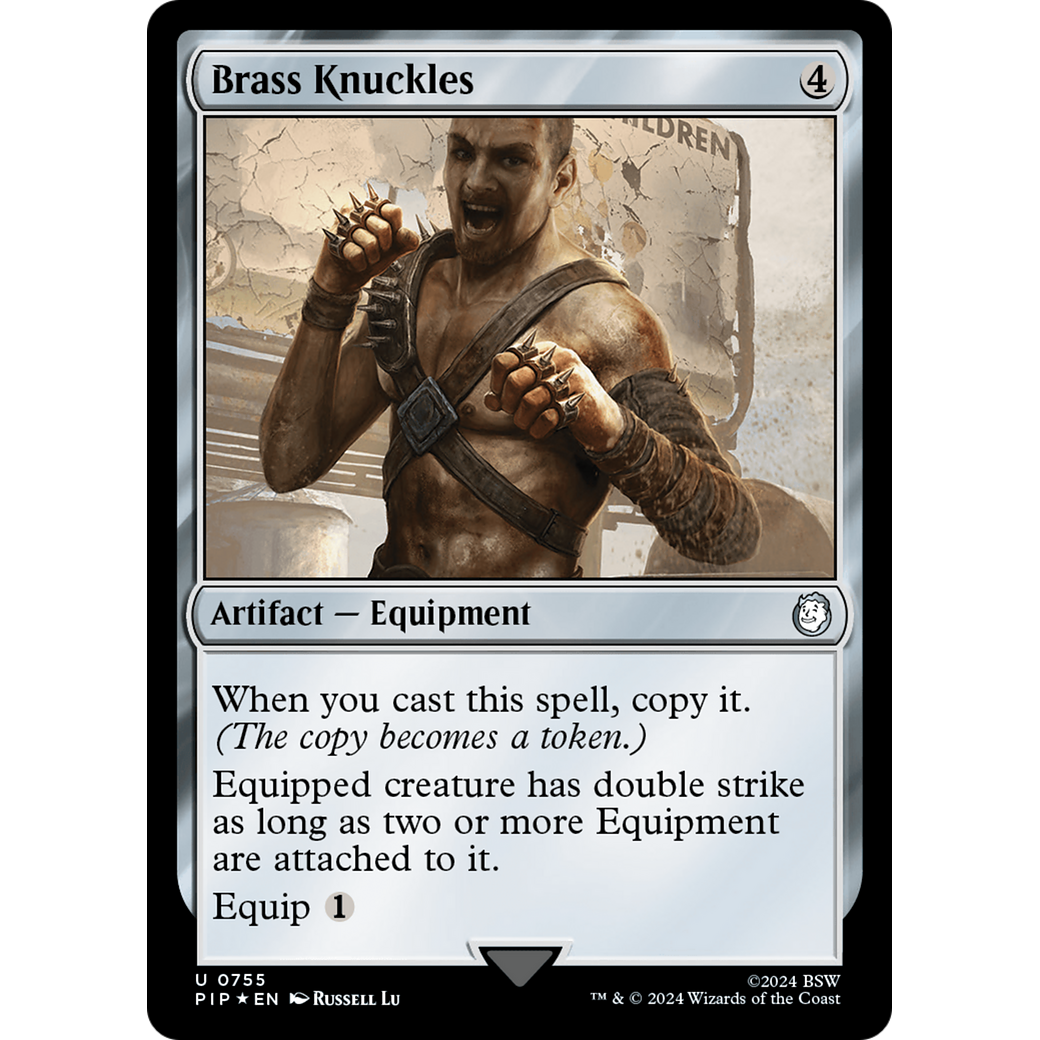 Brass Knuckles (PIP-755) - Fallout Foil