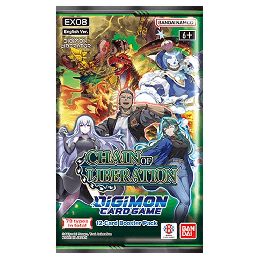 Digimon TCG: Chains Of Liberation Booster Pack [EX08]