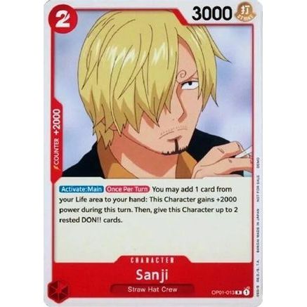 Sanji (OP01-013) - One Piece Demo Deck Cards