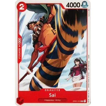 Sai (OP01-012) - One Piece Demo Deck Cards