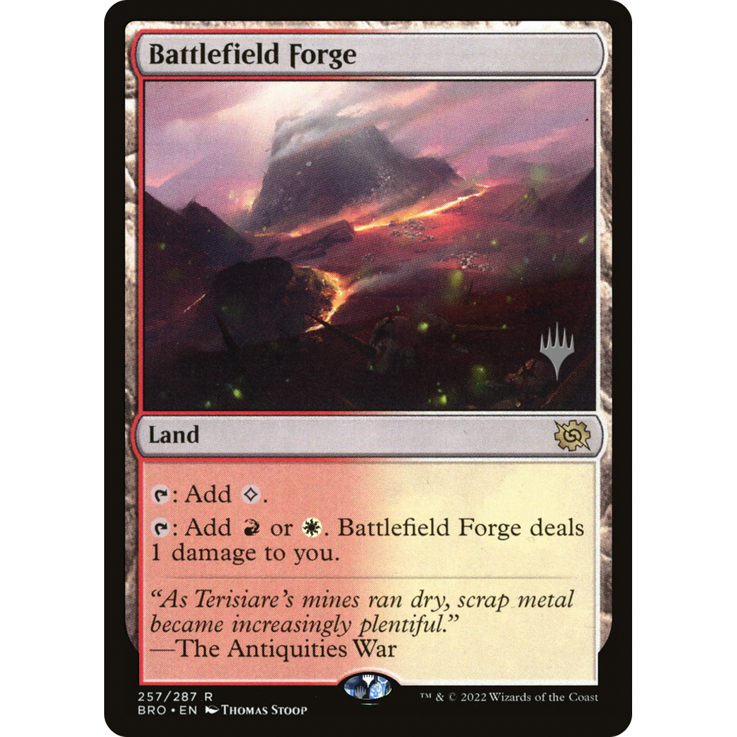Battlefield Forge (PPBRO-257) - The Brothers' War Promos