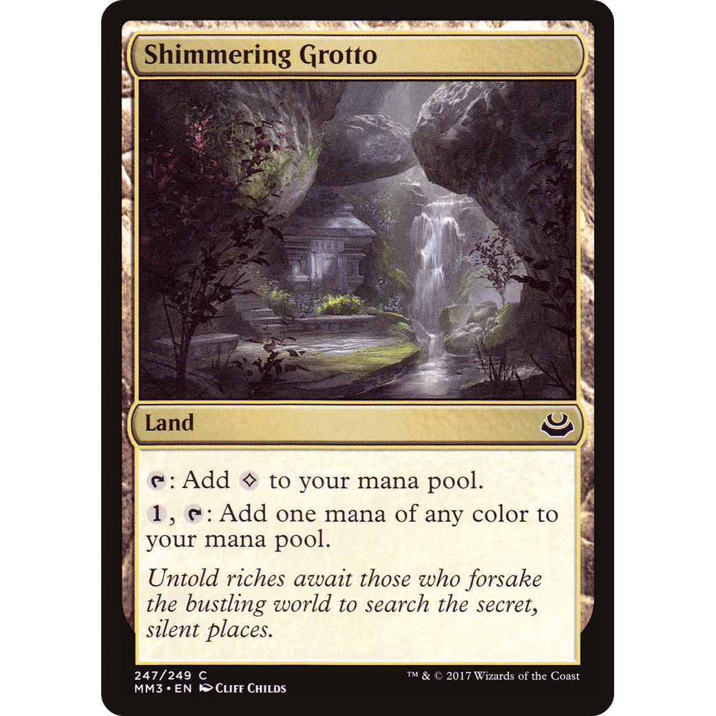 Shimmering Grotto (MM3-247) - Modern Masters 2017 Foil