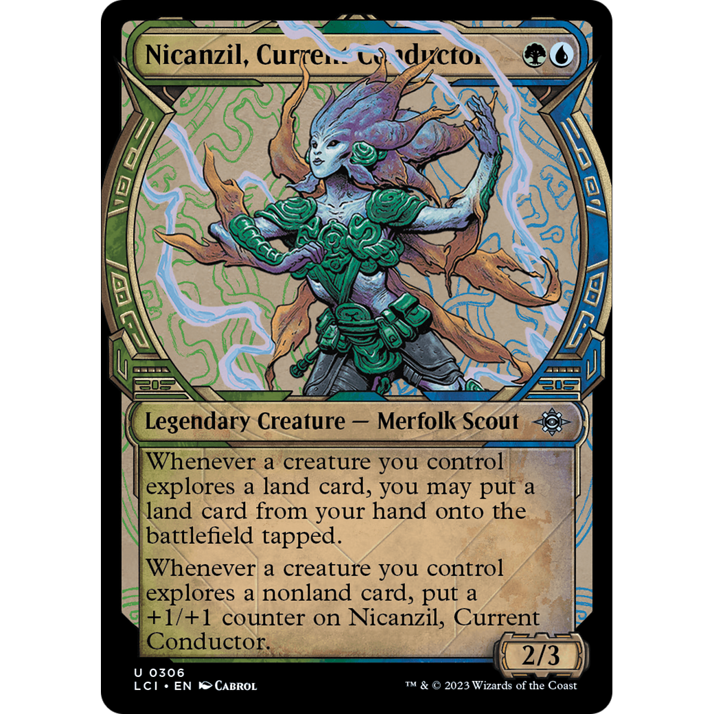 Nicanzil, Current Conductor (LCI-306) - The Lost Caverns of Ixalan: (Showcase) Foil