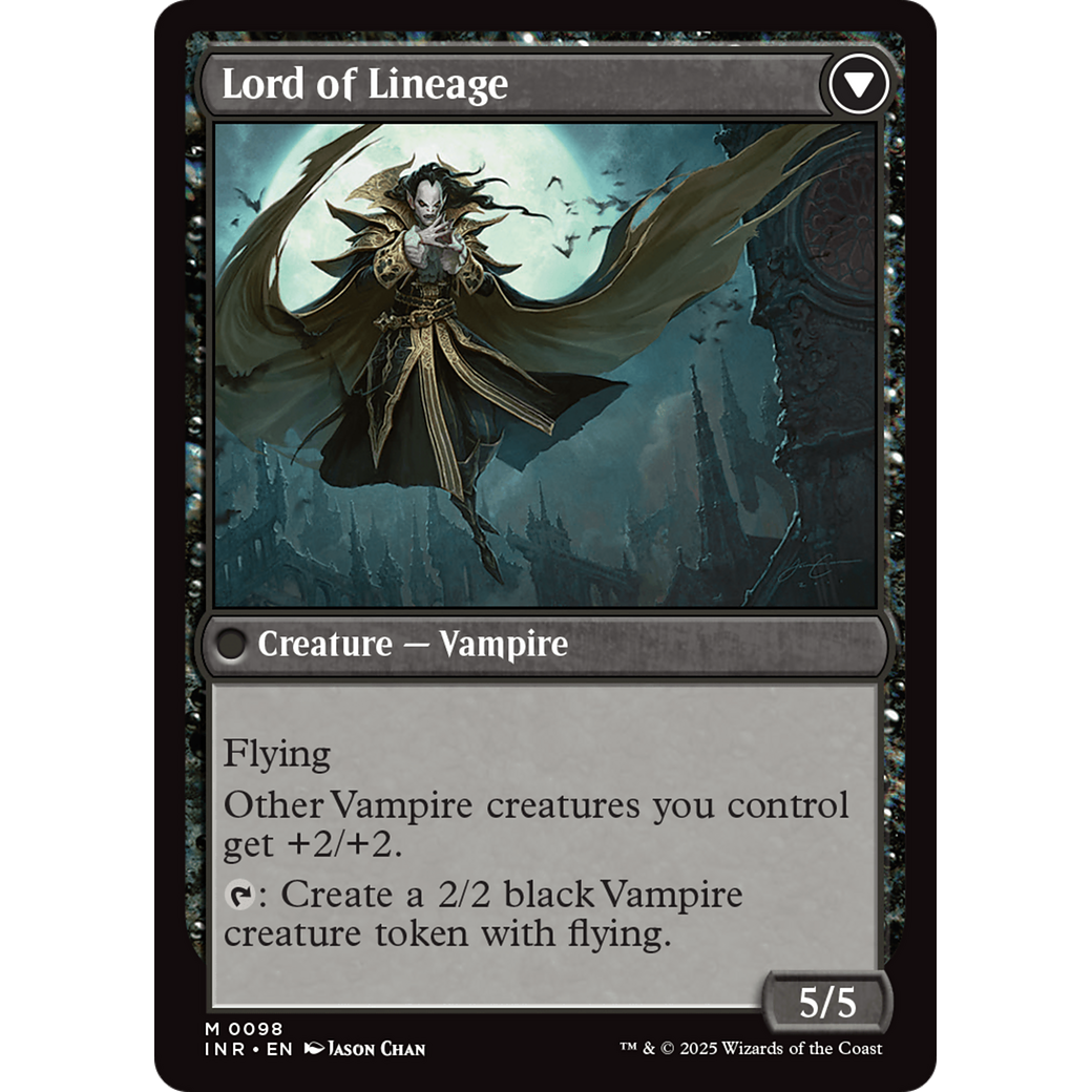 Bloodline Keeper // Lord of Lineage (INR-098) - Innistrad Remastered Foil