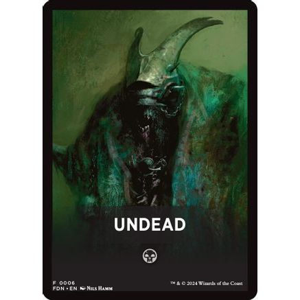 Undead Theme Card (FDN-006) - Foundations