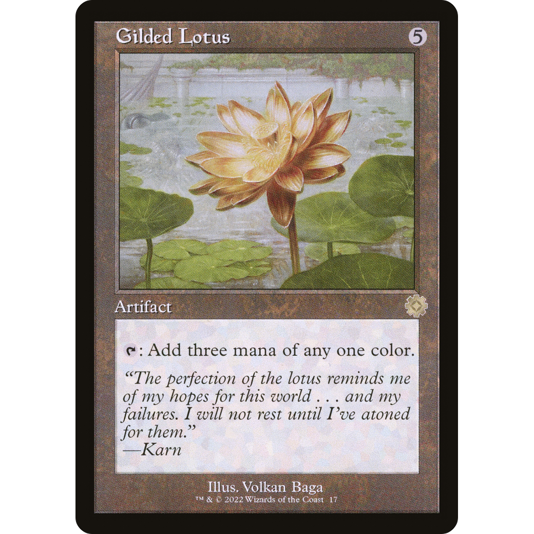 Gilded Lotus (BRR-017) - The Brothers' War Retro Artifacts