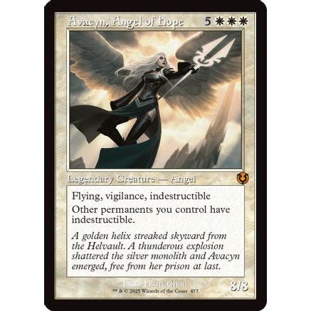 Avacyn, Angel of Hope (Retro Frame) (INR-477) - Innistrad Remastered Foil