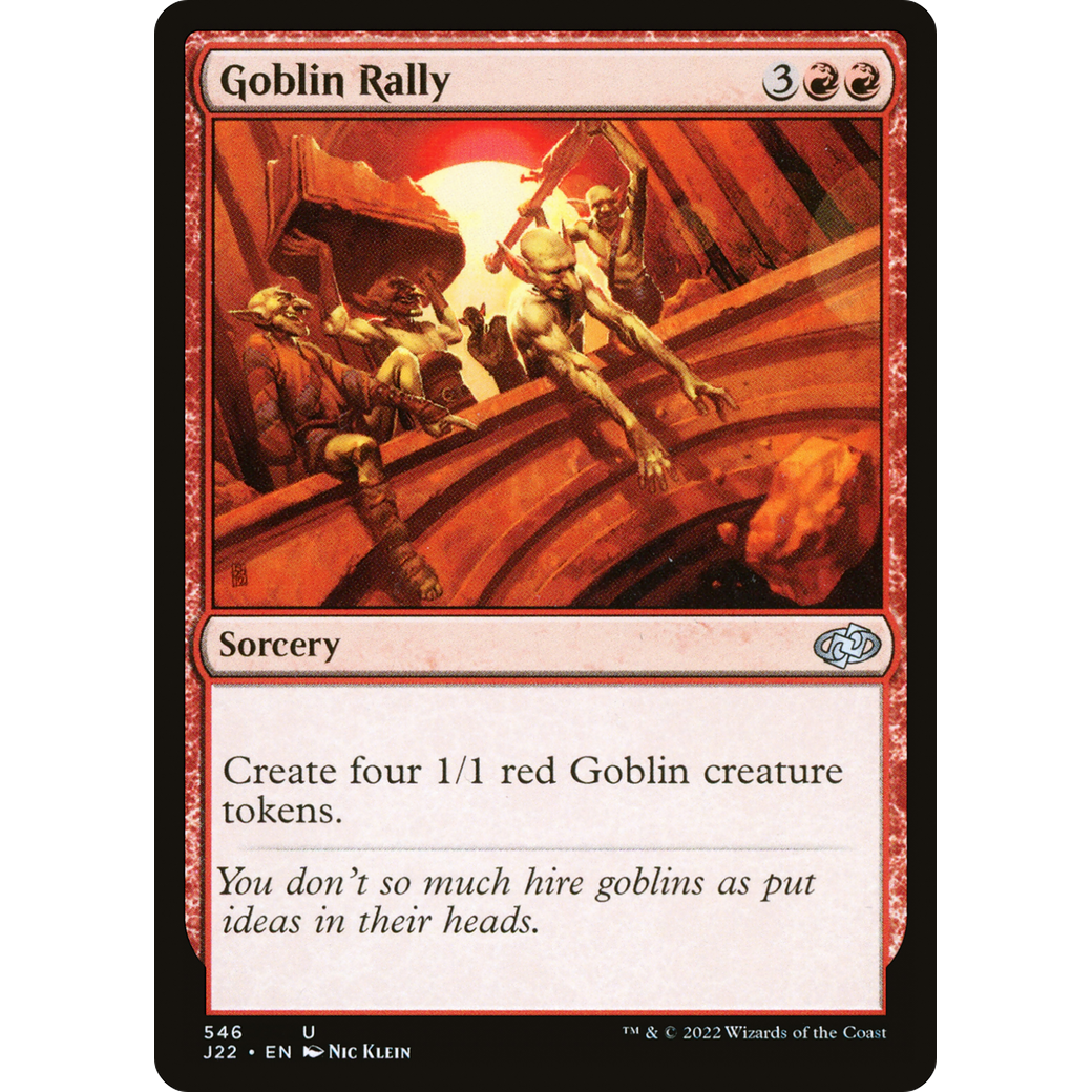 Goblin Rally (J22-546) - Jumpstart 2022