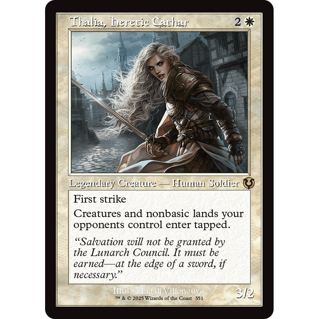 Thalia, Heretic Cathar (INR-351) - Innistrad Remastered
