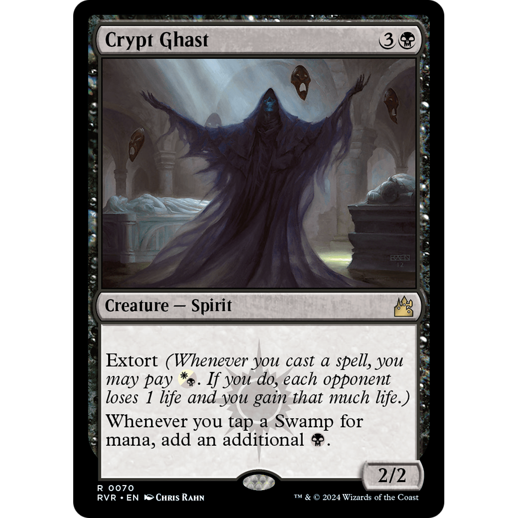 Crypt Ghast (RVR-070) - Ravnica Remastered Foil