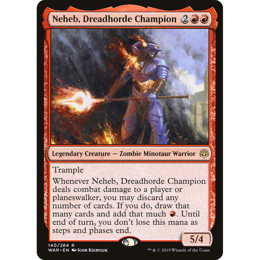 Neheb, Dreadhorde Champion (WAR-140) - War of the Spark
