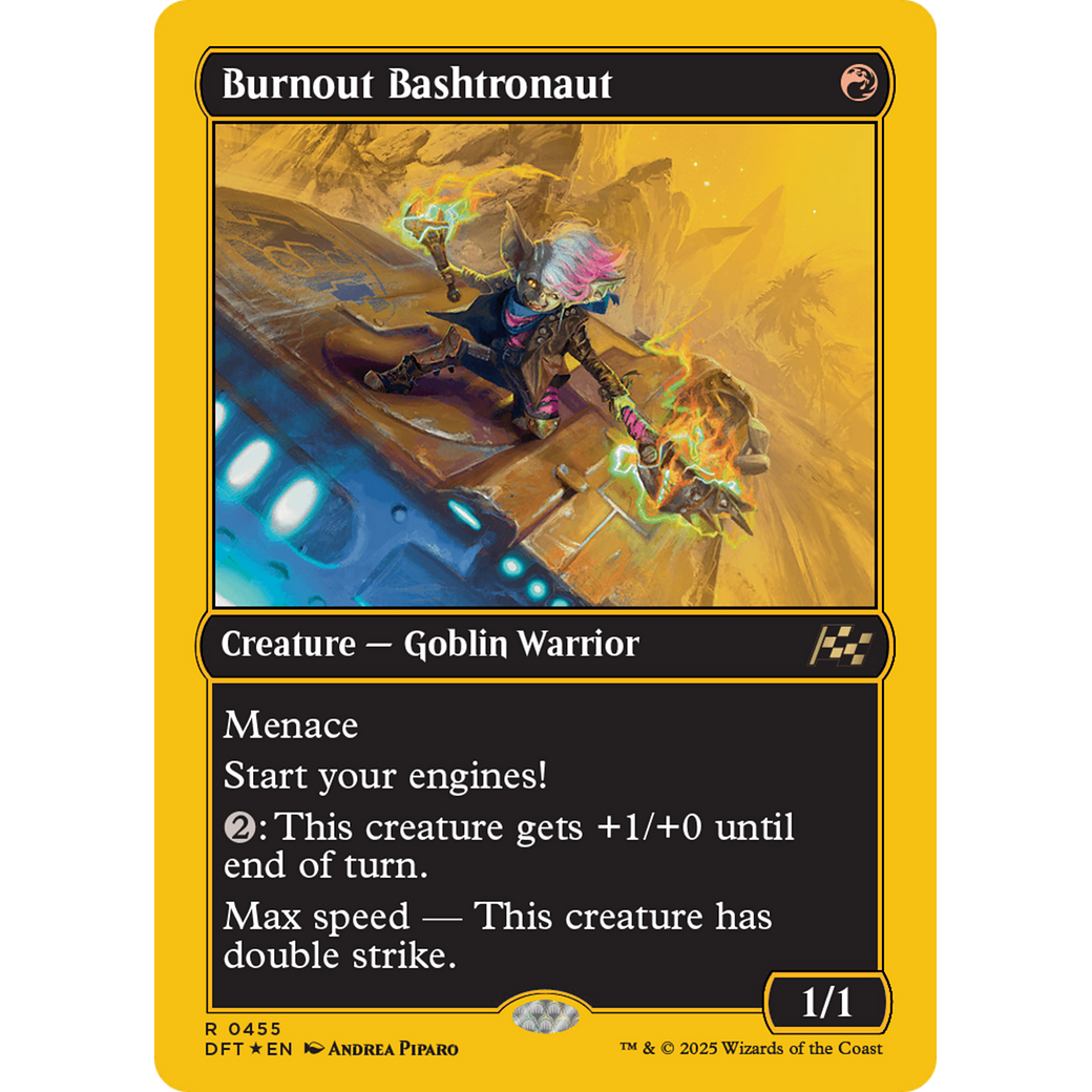 Burnout Bashtronaut (DFT-455) - Aetherdrift Foil