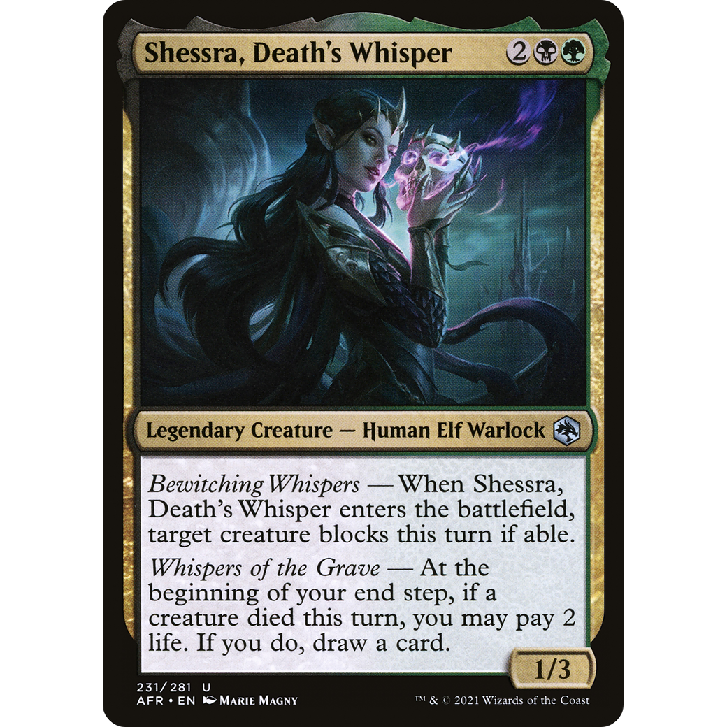 Shessra, Death's Whisper (AFR-231) - Adventures in the Forgotten Realms