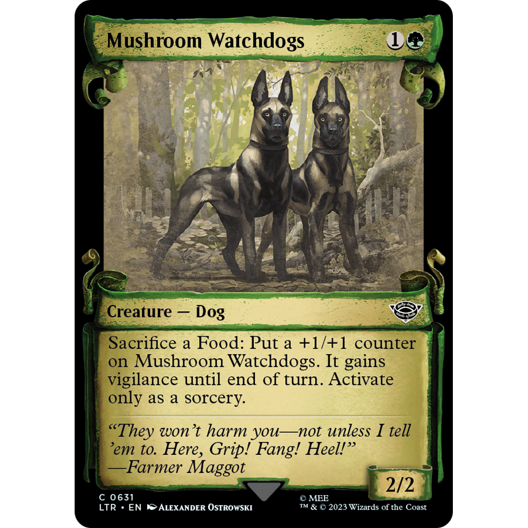Mushroom Watchdogs (LTR-631) - The Lord of the Rings: Tales of Middle-earth: (Showcase)