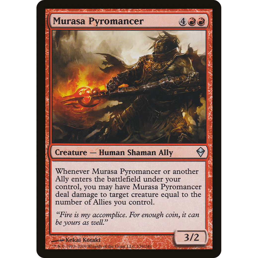 Murasa Pyromancer (ZEN-139) - Zendikar Foil
