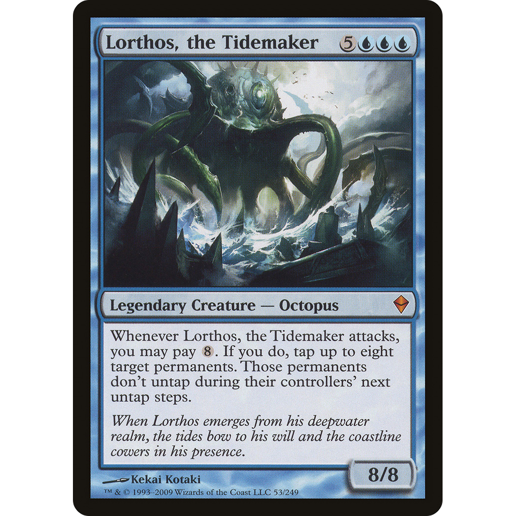 Lorthos, the Tidemaker (ZEN-053) - Zendikar Foil
