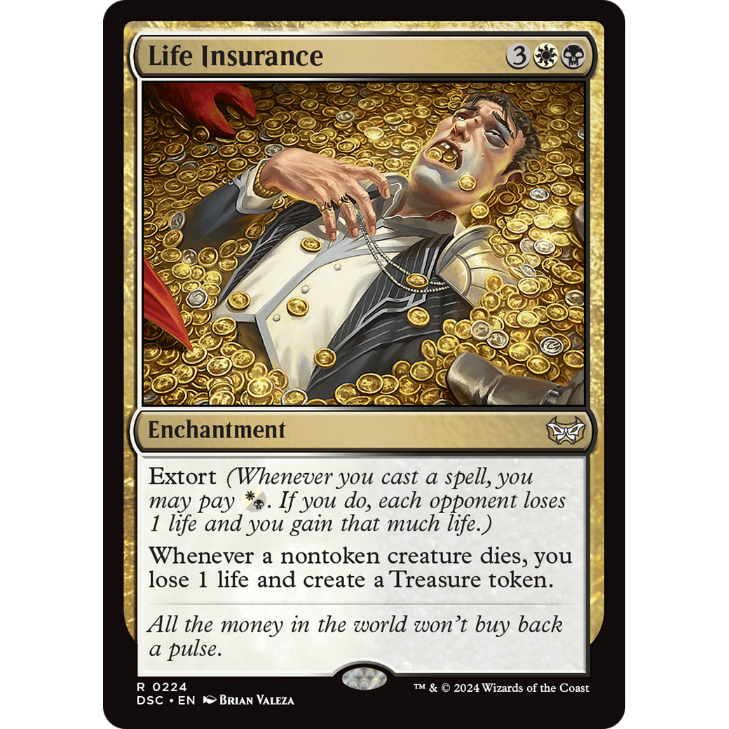 Life Insurance (DSC-224) - Duskmourn: House of Horror Commander