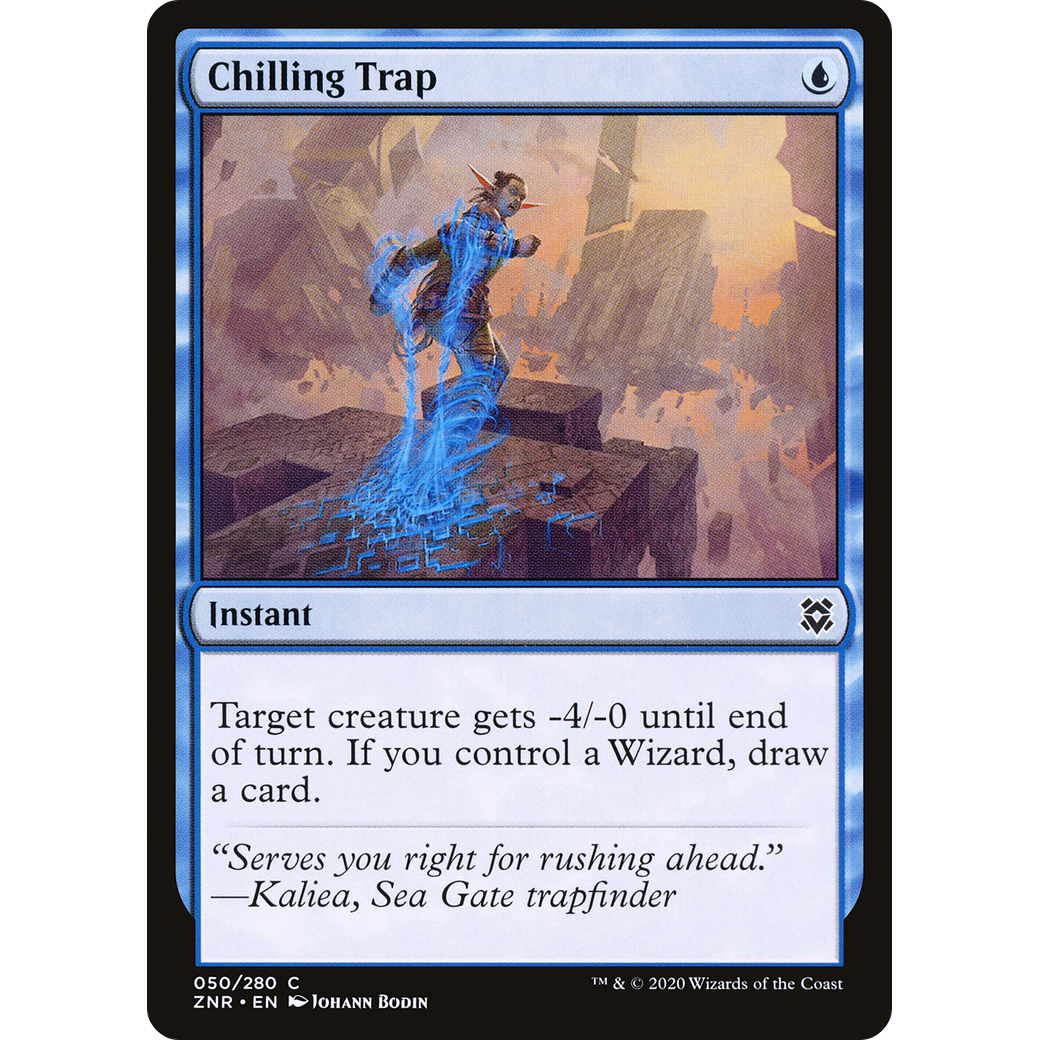 Chilling Trap (ZNR-050) - Zendikar Rising