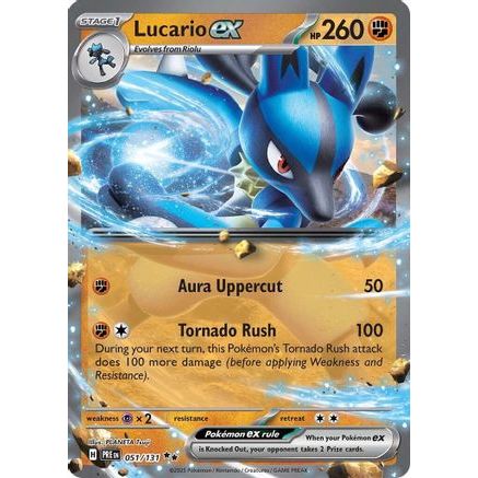 Lucario ex 51 - SV Prismatic Evolutions Holofoil