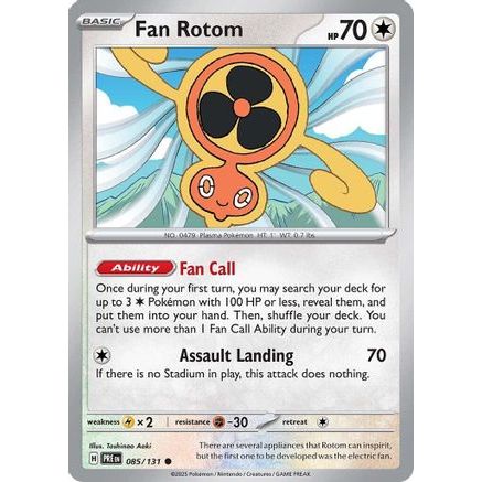 Fan Rotom 85 - SV Prismatic Evolutions Reverse Holofoil