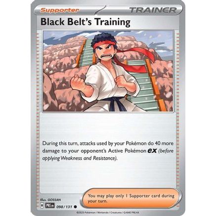 Black Belt's Training - 098/131 98 - SV Prismatic Evolutions