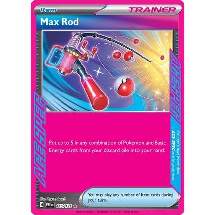 Max Rod 116 - SV Prismatic Evolutions Holofoil