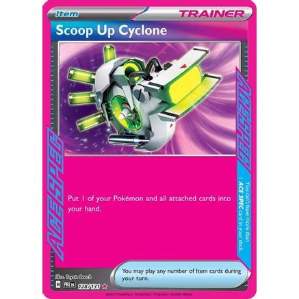 Scoop Up Cyclone 128 - SV Prismatic Evolutions Holofoil